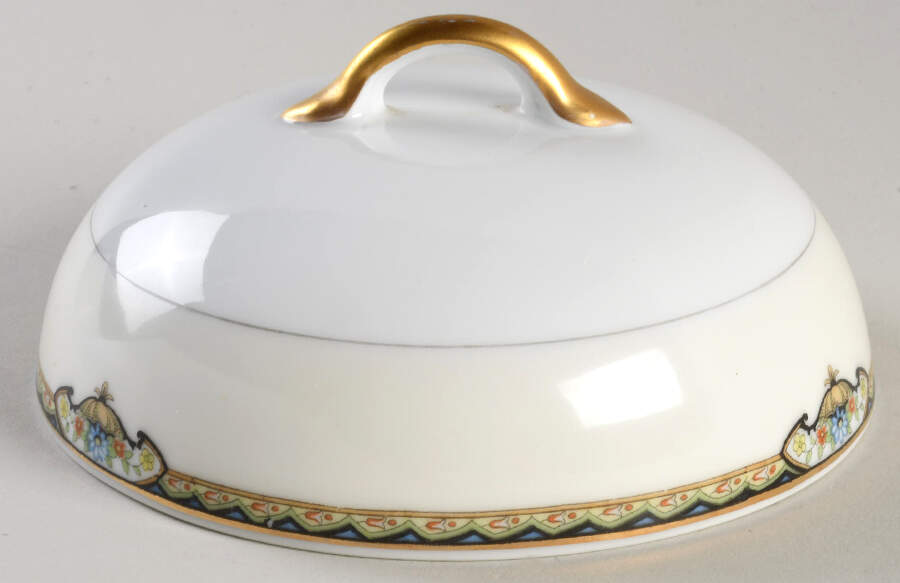 Baroda Lid for Round Butter by Noritake-1