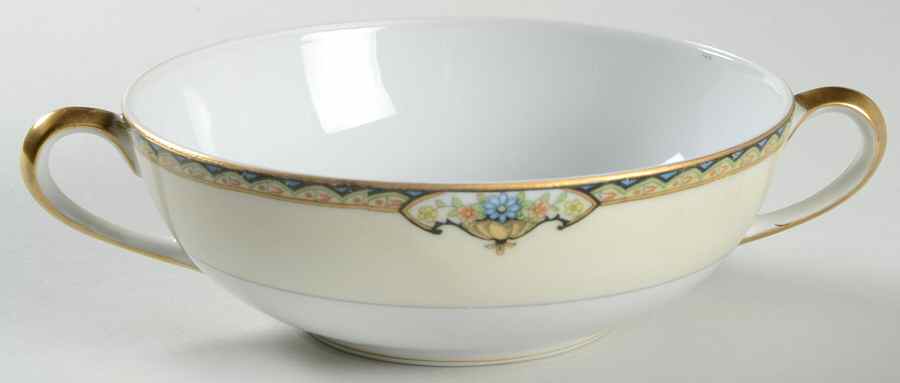 Baroda Flat Cream Soup Bowl by Noritake-1