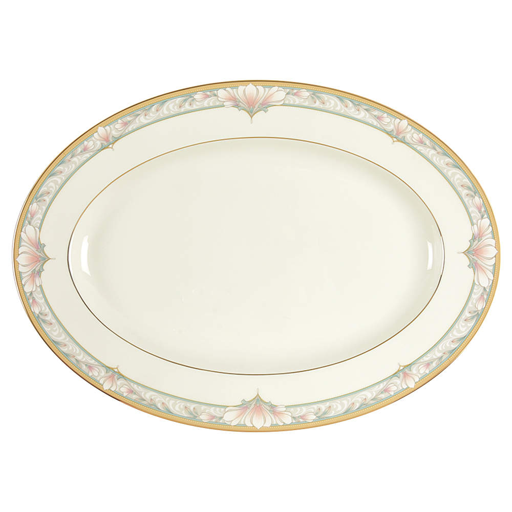 Barrymore 16" Oval Serving Platter by Noritake-1