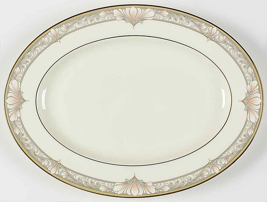Barrymore 12" Oval Serving Platter by Noritake-1