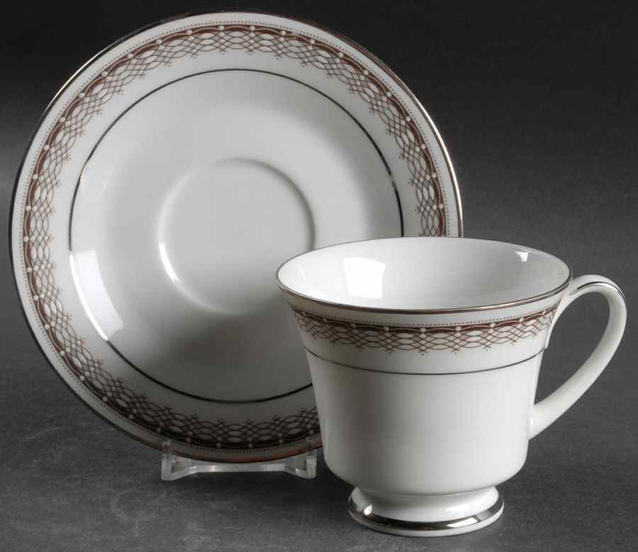Barstow Footed Cup & Saucer Set by Noritake-1