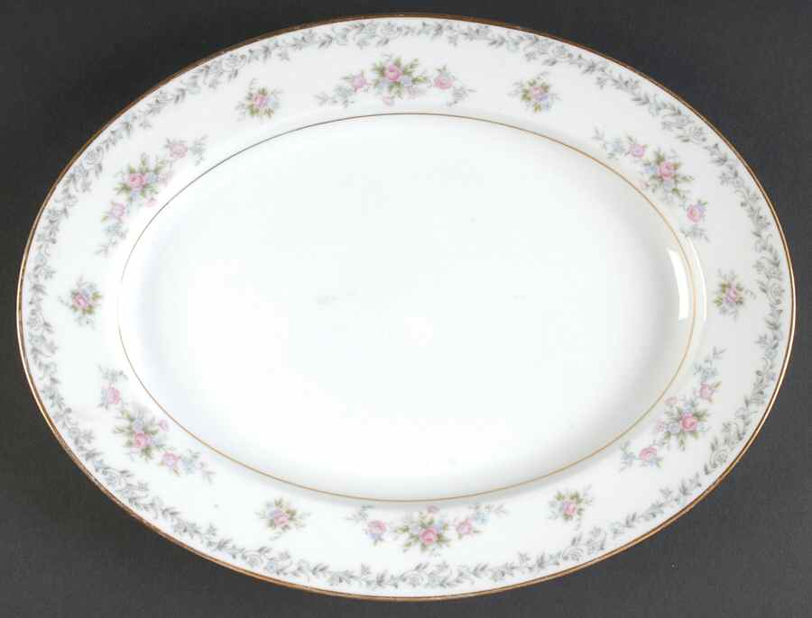Barton 11" Oval Serving Platter by Noritake-1