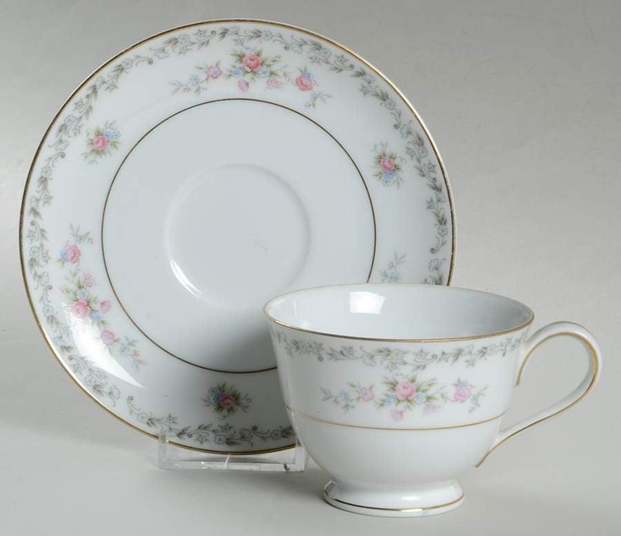 Barton Footed Cup & Saucer Set by Noritake-1