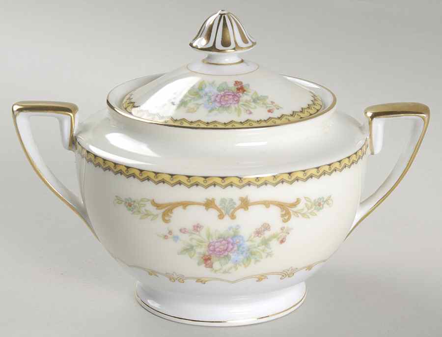 Barton Sugar Bowl & Lid by Noritake-1