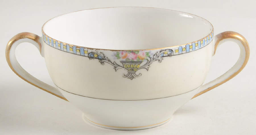 The Basel Flat Bouillon Cup by Noritake-1