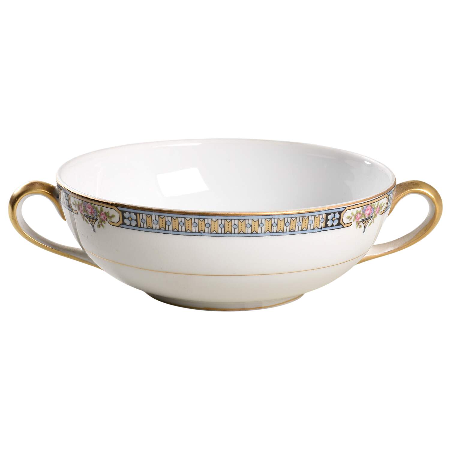 The Basel Flat Cream Soup Bowl by Noritake-1