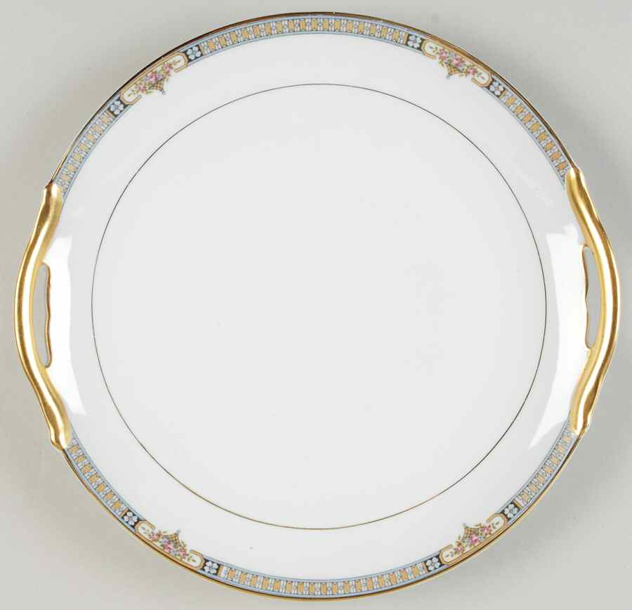 The Basel Handled Cake Plate by Noritake-1