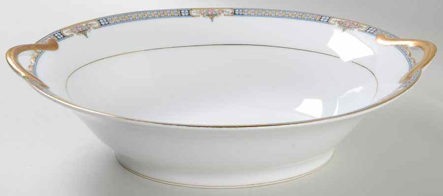 The Basel 10" Oval Vegetable Bowl by Noritake-1