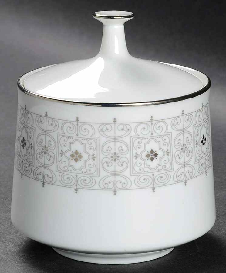 Basilica Sugar Bowl & Lid by Noritake-1
