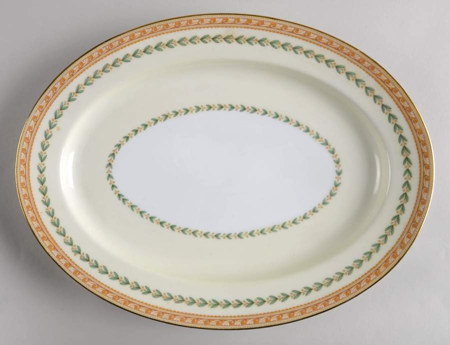 Bassano 13" Oval Serving Platter by Noritake-1
