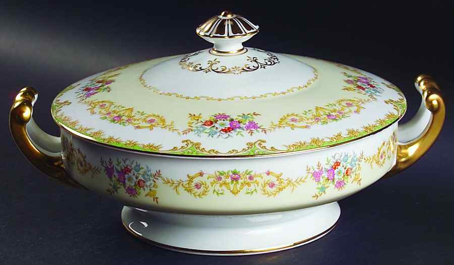 Bayard Round Covered Vegetable by Noritake-1