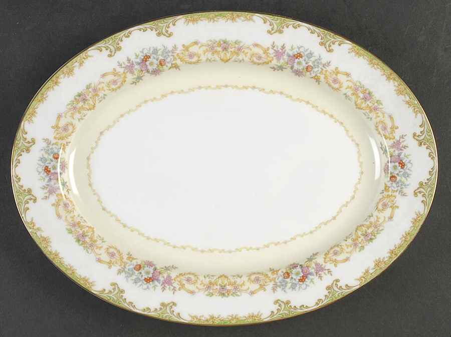 Bayard 11" Oval Serving Platter by Noritake-1