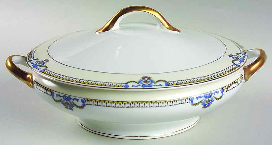 Beaumont Round Covered Vegetable by Noritake-1