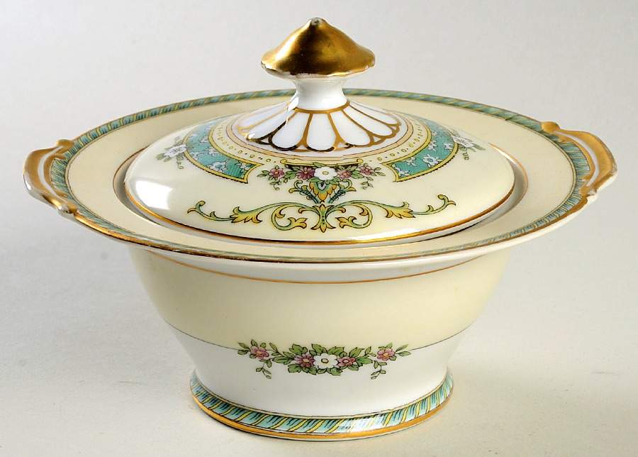 Beauvais Sugar Bowl & Lid by Noritake-1