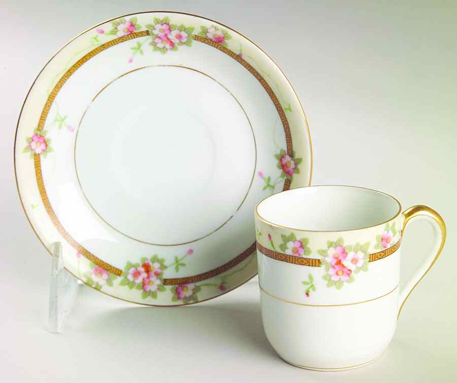 Bedford Flat Demitasse Cup & Saucer Set by Noritake-1