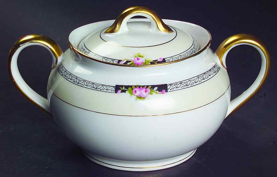 Beechmont Sugar Bowl & Lid by Noritake-1