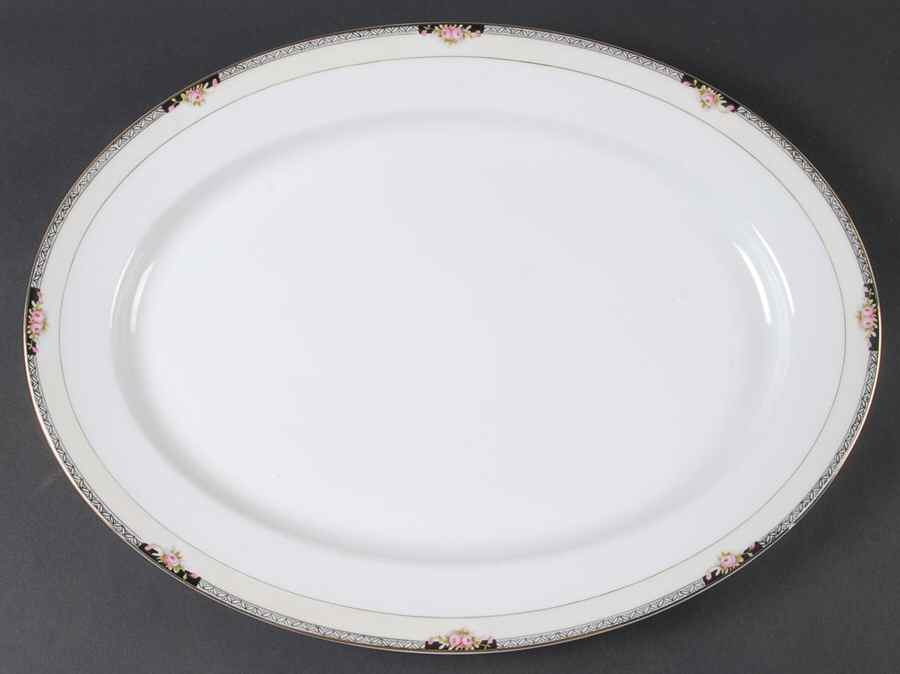 Beechmont 16" Oval Serving Platter by Noritake-1