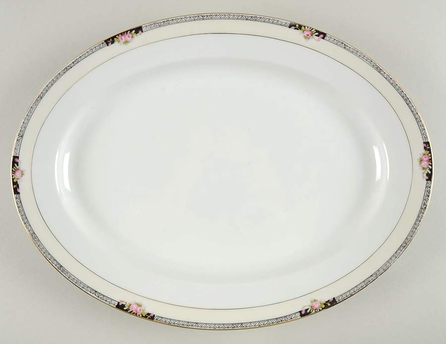 Beechmont 13" Oval Serving Platter by Noritake-1
