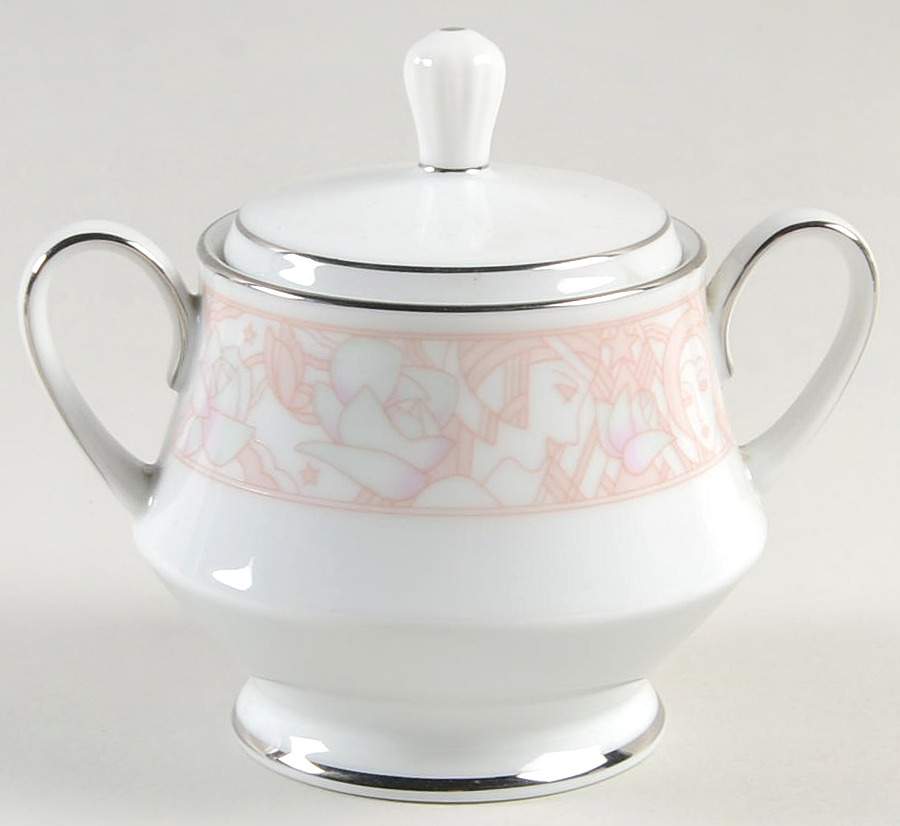 Belle Femmes Sugar Bowl & Lid by Noritake-1