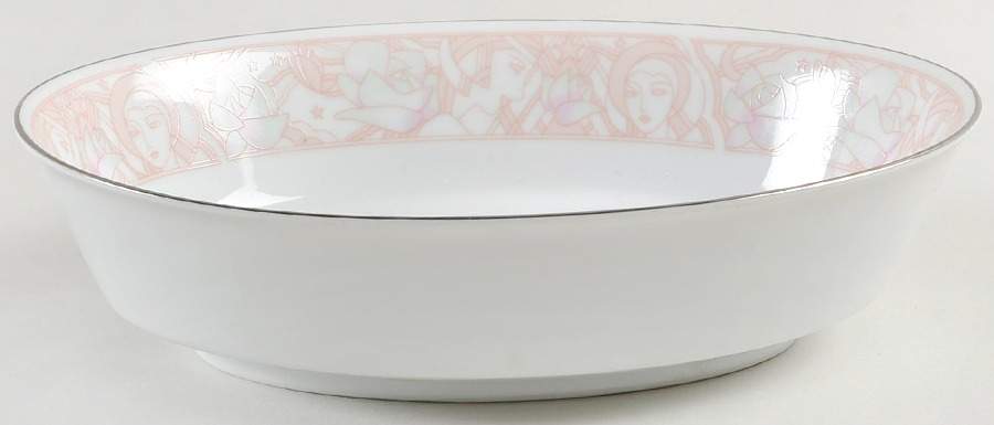 Belle Femmes 9" Oval Vegetable Bowl by Noritake-1