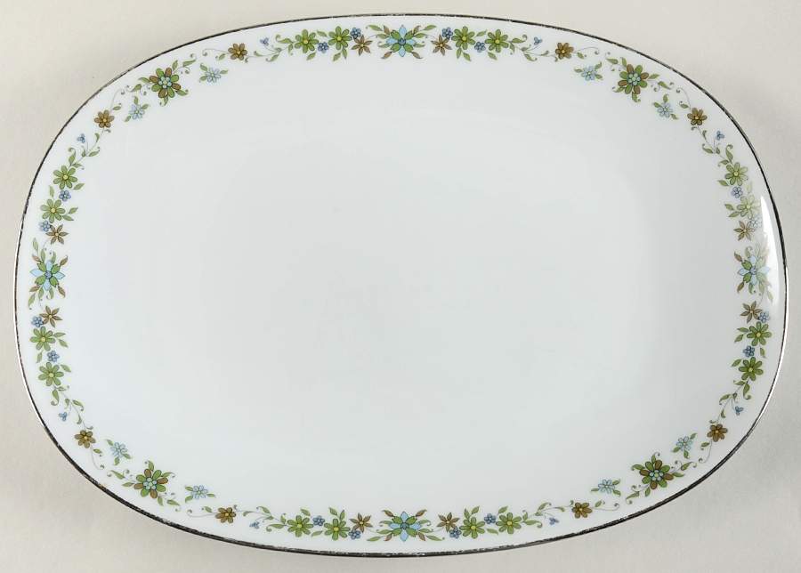 Beguine 11" Oval Serving Platter by Noritake-1