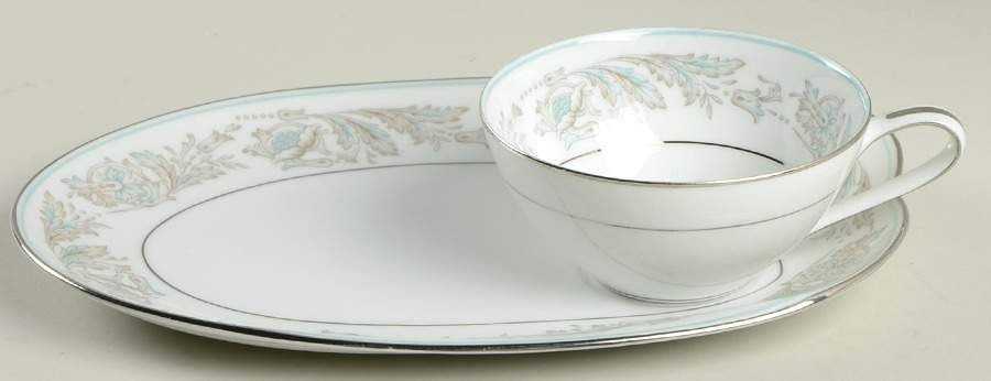 Belmont Snack Plate & Cup Set by Noritake-1