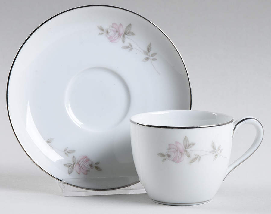 Bellemead Flat Demitasse Cup & Saucer Set by Noritake-1