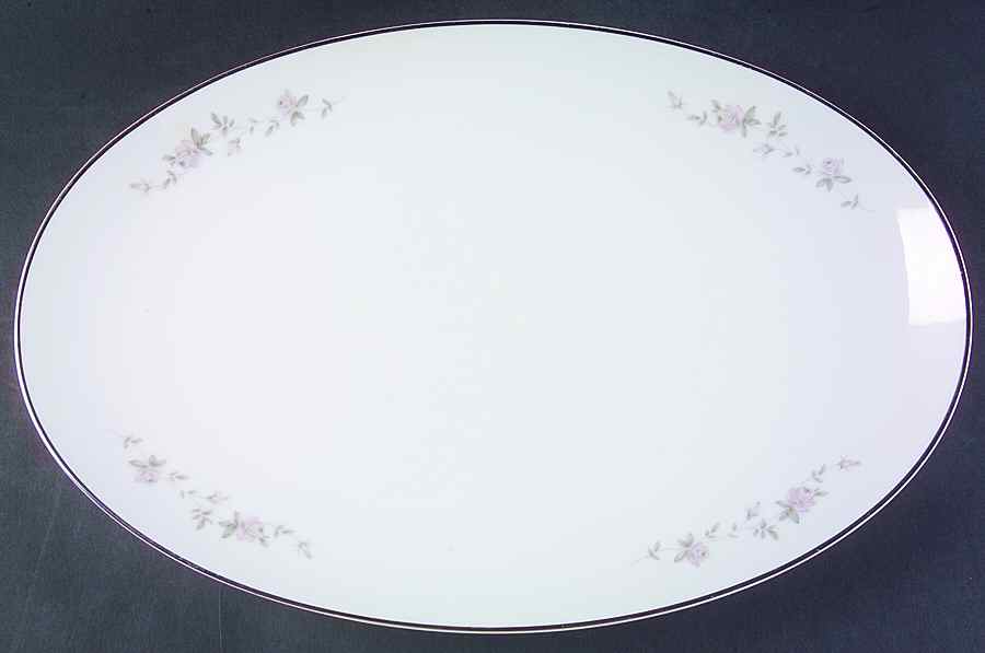 Bellemead 16" Oval Serving Platter by Noritake-1