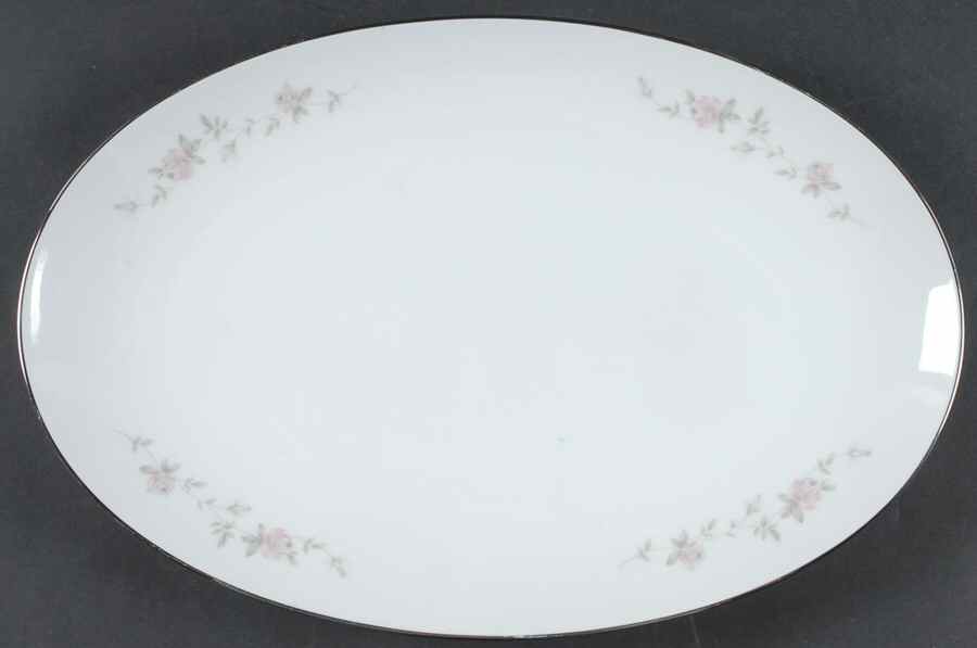 Bellemead 14" Oval Serving Platter by Noritake-1