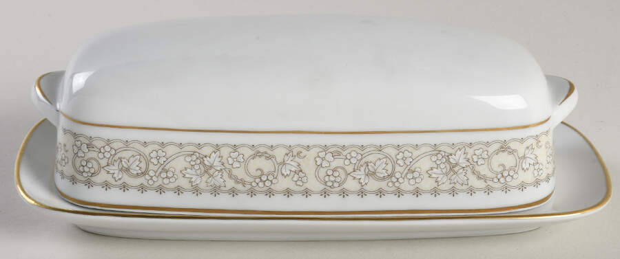 Bella 1/4 Lb Covered Butter by Noritake-1