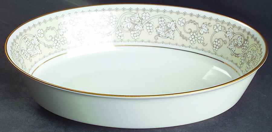 Bella 9" Oval Vegetable Bowl by Noritake-1