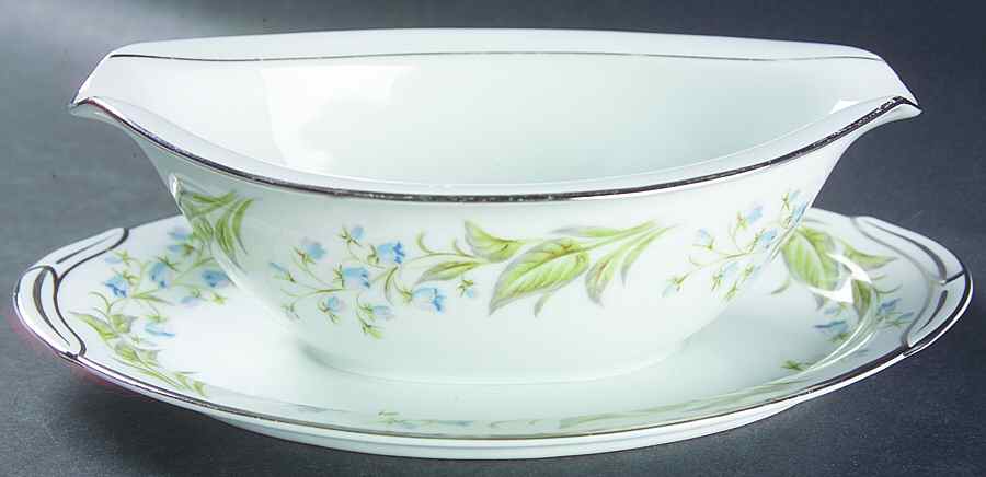 Bellaire Gravy Boat with Attached Underplate by Noritake-1