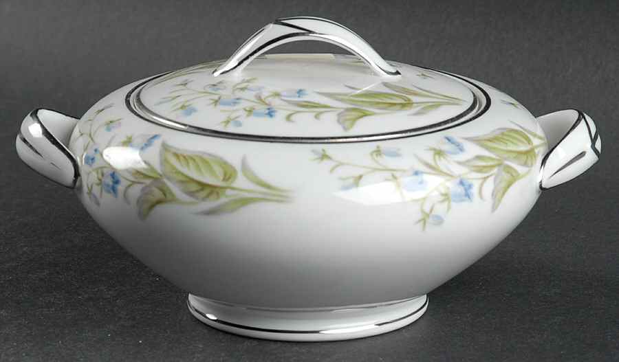 Bellaire Sugar Bowl & Lid by Noritake-1