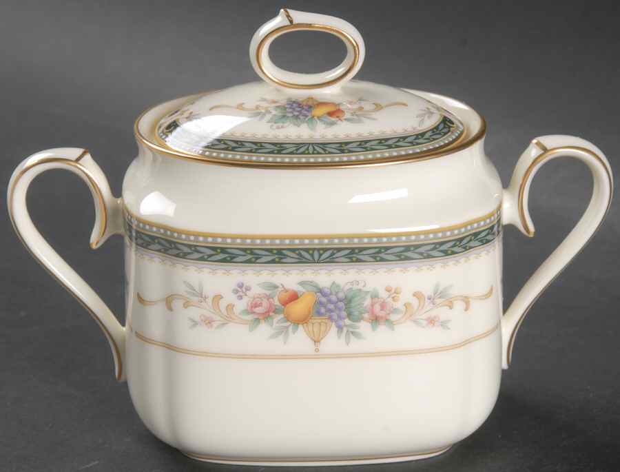 Bellcrest Sugar Bowl & Lid by Noritake-1