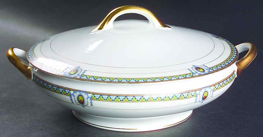 Bellefonte Round Covered Vegetable by Noritake-1