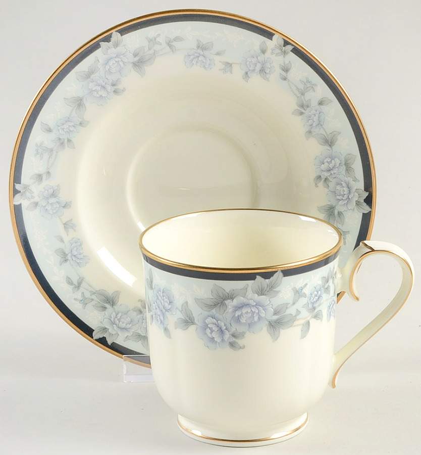 Bellefonte Footed Cup & Saucer Set by Noritake-1
