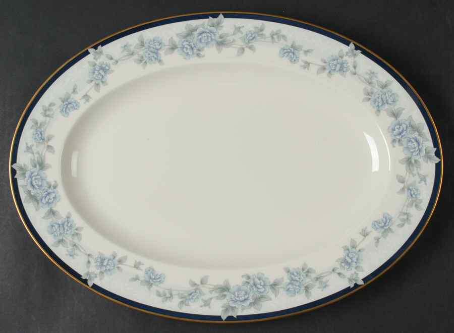 Bellefonte 14" Oval Serving Platter by Noritake-1