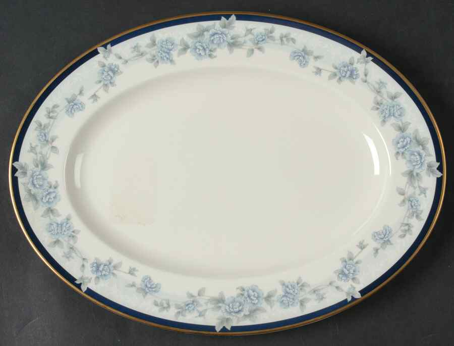 Bellefonte 12" Oval Serving Platter by Noritake-1