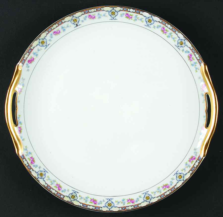 Bellefonte Handled Cake Plate by Noritake-1