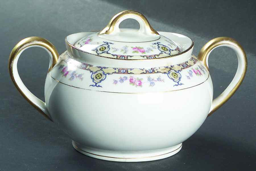 Bellefonte Sugar Bowl & Lid by Noritake-1