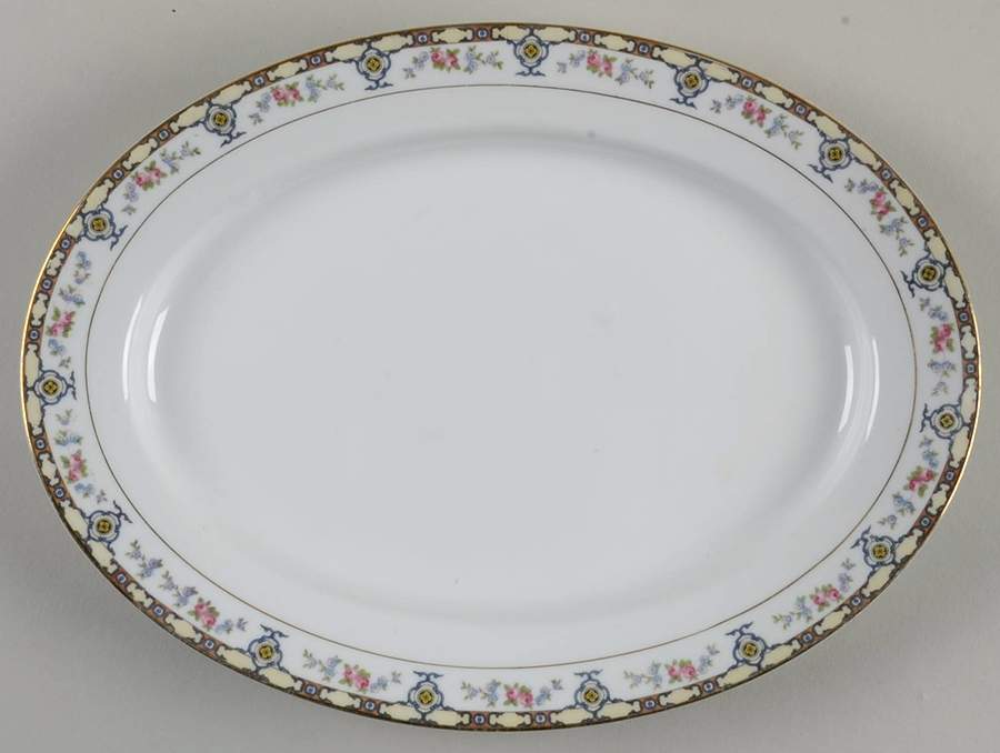 Bellefonte 11" Oval Serving Platter by Noritake-1