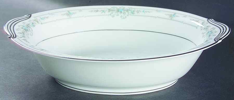 Bellfleur 10" Oval Vegetable Bowl by Noritake-1