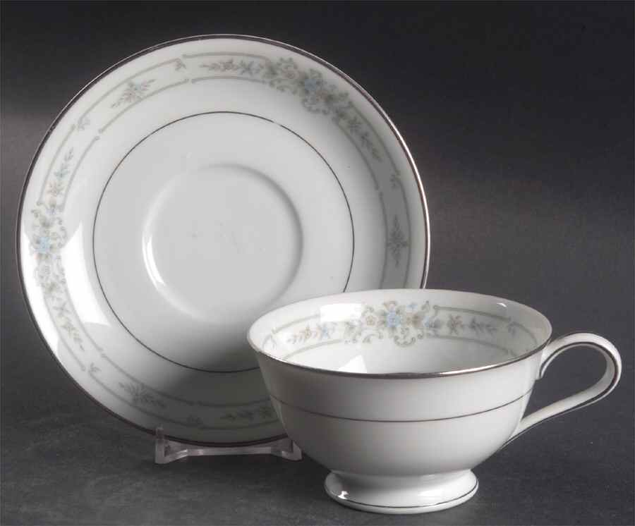 Bellfleur Footed Cup & Saucer Set by Noritake-1