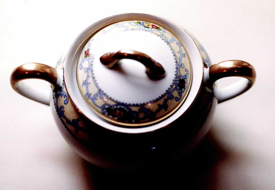 Bellmore Sugar Bowl & Lid by Noritake-1