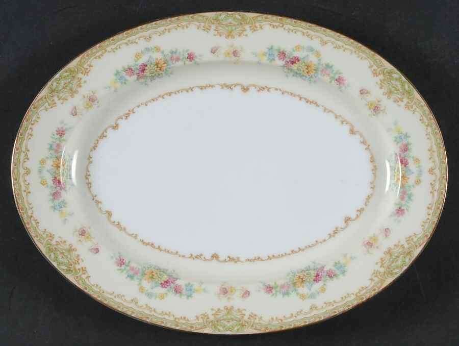Bellodgia 11" Oval Serving Platter by Noritake-1