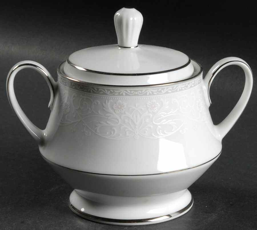 Bellville Sugar Bowl & Lid by Noritake-1