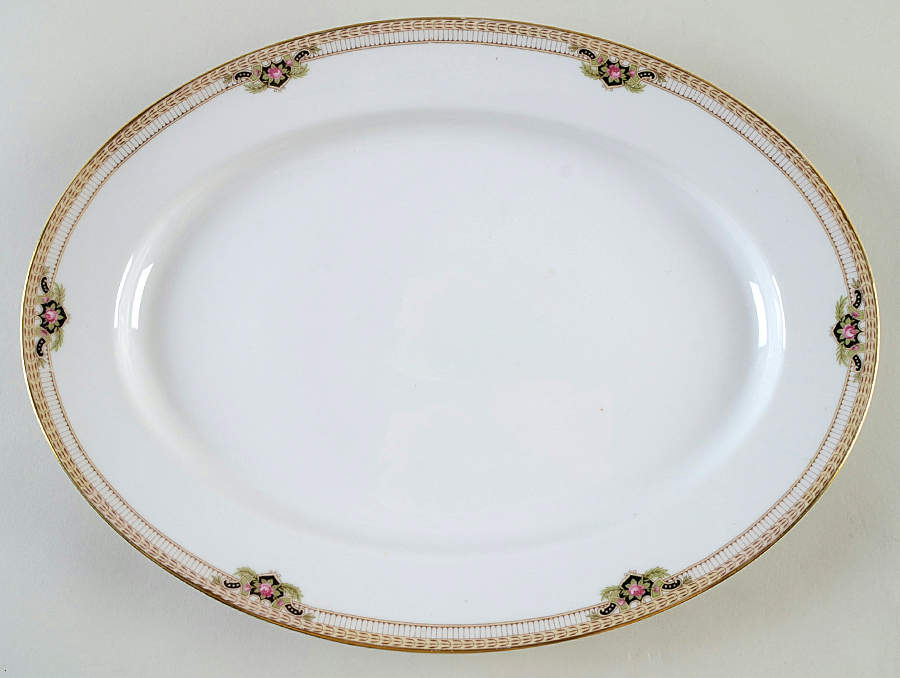Belmont (Circa 1912) 14" Oval Serving Platter by Noritake-1