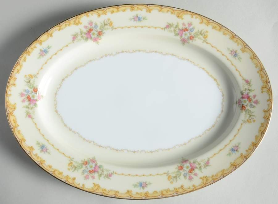 Belvoir 11" Oval Serving Platter by Noritake-1