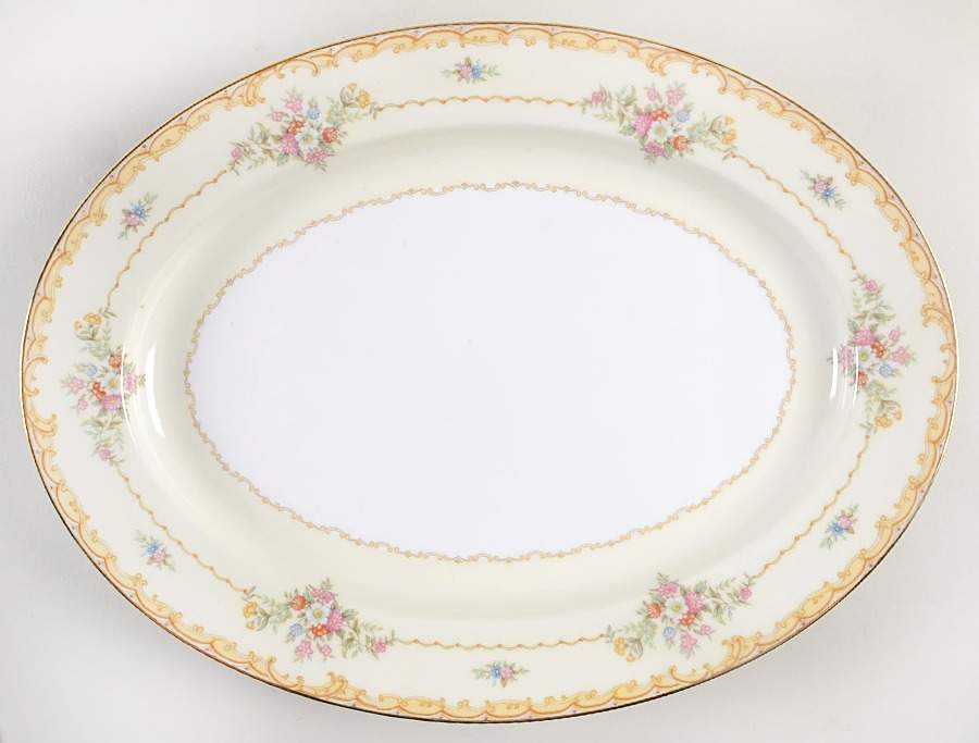 Belvoir 13" Oval Serving Platter by Noritake-1