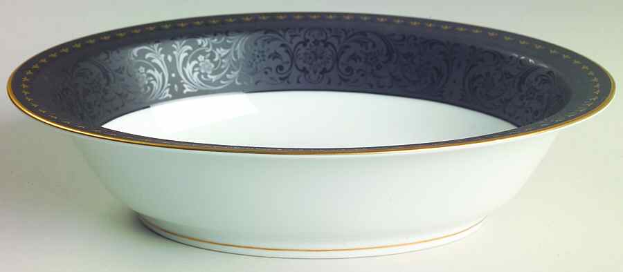 Benedicta 10" Oval Vegetable Bowl by Noritake-1